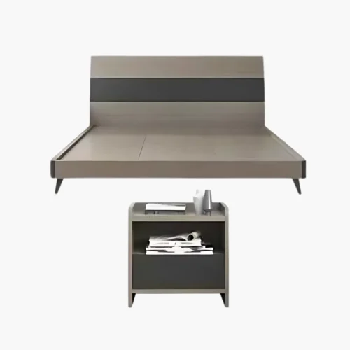 LIT 140*190+1 TABLE DE CHEVET 43X40X50